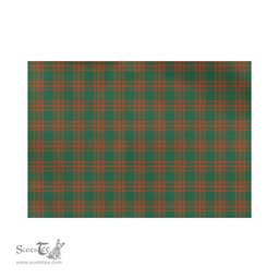 Scottish Menzies Green Ancient Tartan Flag - Tartan Garden Flag Scottish Plaid Tartan Plaid - ScotsTee - scotstee.com