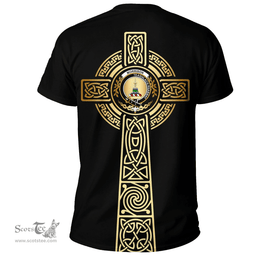 Scottish Morrison Clan Tartan T-shirt - Celtic Tree Of Life Style Scottish Plaid Tartan Plaid