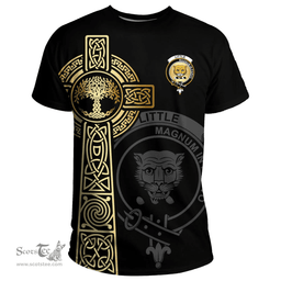 Scottish Little Clan Tartan T-shirt - Celtic Tree Of Life Style Scottish Plaid Tartan Plaid