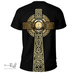 Scottish Bain Clan Tartan T-shirt - Celtic Tree Of Life Style Scottish Plaid Tartan Plaid