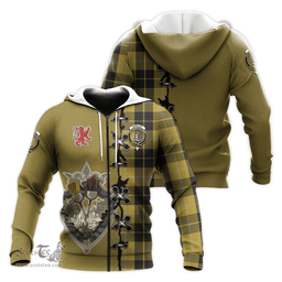Scottish Barclay Dress Clan Tartan Hoodie - Lion Rampant And Celtic Thistle Style Scottish Plaid Tartan Plaid