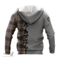 Scottish Anderson Dress Clan Tartan Hoodie - Lion Rampant And Celtic Thistle Style Scottish Plaid Tartan Plaid