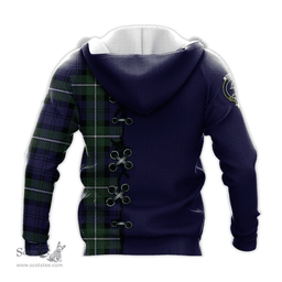 Scottish Bannerman Clan Tartan Hoodie - Lion Rampant And Celtic Thistle Style Scottish Plaid Tartan Plaid