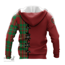 Scottish Callander Modern Clan Tartan Hoodie - Lion Rampant And Celtic Thistle Style Scottish Plaid Tartan Plaid