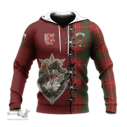 Scottish Cameron Clan Tartan Hoodie - Lion Rampant And Celtic Thistle Style Scottish Plaid Tartan Plaid