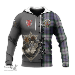Scottish Baird Dress Clan Tartan Hoodie - Lion Rampant And Celtic Thistle Style Scottish Plaid Tartan Plaid