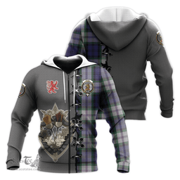 Scottish Baird Dress Clan Tartan Hoodie - Lion Rampant And Celtic Thistle Style Scottish Plaid Tartan Plaid