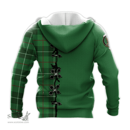 Scottish Boyle Clan Tartan Hoodie - Lion Rampant And Celtic Thistle Style Scottish Plaid Tartan Plaid