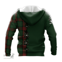 Scottish Blackstock Hunting Clan Tartan Hoodie - Lion Rampant And Celtic Thistle Style Scottish Plaid Tartan Plaid