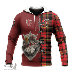Scottish Brodie Modern Clan Tartan Hoodie - Lion Rampant And Celtic Thistle Style Scottish Plaid Tartan Plaid