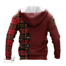 Scottish Brodie Modern Clan Tartan Hoodie - Lion Rampant And Celtic Thistle Style Scottish Plaid Tartan Plaid