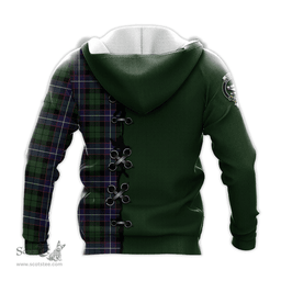 Scottish Galbraith Modern Clan Tartan Hoodie - Lion Rampant And Celtic Thistle Style Scottish Plaid Tartan Plaid