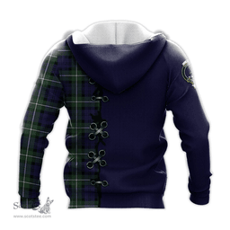 Scottish Forbes Modern Clan Tartan Hoodie - Lion Rampant And Celtic Thistle Style Scottish Plaid Tartan Plaid