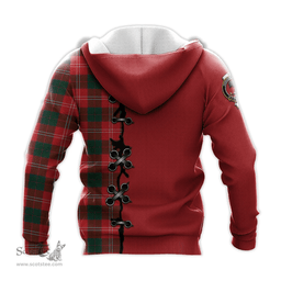 Scottish Fenton Clan Tartan Hoodie - Lion Rampant And Celtic Thistle Style Scottish Plaid Tartan Plaid