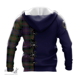 Scottish Cameron of Erracht Modern Clan Tartan Hoodie - Lion Rampant And Celtic Thistle Style Scottish Plaid Tartan Plaid