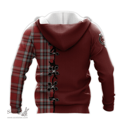 Scottish Drummond of Perth Dress Clan Tartan Hoodie - Lion Rampant And Celtic Thistle Style Scottish Plaid Tartan Plaid