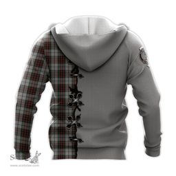Scottish Fraser Dress Clan Tartan Hoodie - Lion Rampant And Celtic Thistle Style Scottish Plaid Tartan Plaid