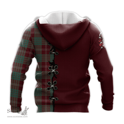 Scottish Crawford Modern of NewZealand Clan Tartan Hoodie - Lion Rampant And Celtic Thistle Style Scottish Plaid Tartan Plaid