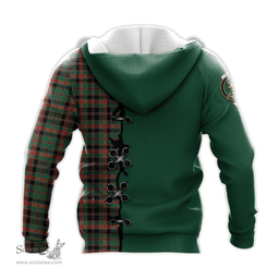 Scottish Cumming Hunting Ancient Clan Tartan Hoodie - Lion Rampant And Celtic Thistle Style Scottish Plaid Tartan Plaid