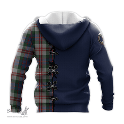 Scottish Fraser Red Dress Clan Tartan Hoodie - Lion Rampant And Celtic Thistle Style Scottish Plaid Tartan Plaid