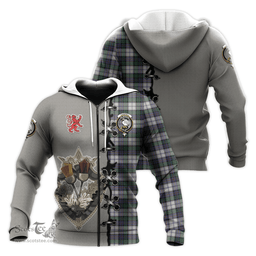 Scottish Campbell of Cawdor Dress Clan Tartan Hoodie - Lion Rampant And Celtic Thistle Style Scottish Plaid Tartan Plaid