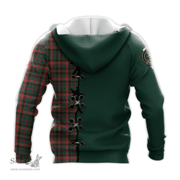 Scottish Cumming Hunting Modern Clan Tartan Hoodie - Lion Rampant And Celtic Thistle Style Scottish Plaid Tartan Plaid