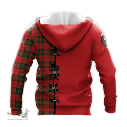 Scottish Dunbar Modern Clan Tartan Hoodie - Lion Rampant And Celtic Thistle Style Scottish Plaid Tartan Plaid