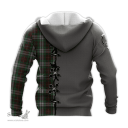 Scottish Fraser Hunting Dress Clan Tartan Hoodie - Lion Rampant And Celtic Thistle Style Scottish Plaid Tartan Plaid