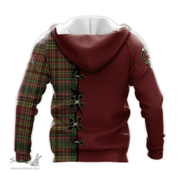 Scottish Drummond of Strathallan Clan Tartan Hoodie - Lion Rampant And Celtic Thistle Style Scottish Plaid Tartan Plaid