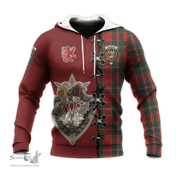 Scottish Drummond Ancient Clan Tartan Hoodie - Lion Rampant And Celtic Thistle Style Scottish Plaid Tartan Plaid