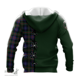 Scottish Fleming Clan Tartan Hoodie - Lion Rampant And Celtic Thistle Style Scottish Plaid Tartan Plaid