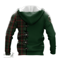 Scottish Cumming Hunting Clan Tartan Hoodie - Lion Rampant And Celtic Thistle Style Scottish Plaid Tartan Plaid
