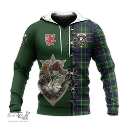 Scottish Duncan Modern Clan Tartan Hoodie - Lion Rampant And Celtic Thistle Style Scottish Plaid Tartan Plaid