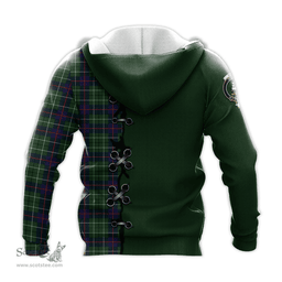 Scottish Duncan Modern Clan Tartan Hoodie - Lion Rampant And Celtic Thistle Style Scottish Plaid Tartan Plaid