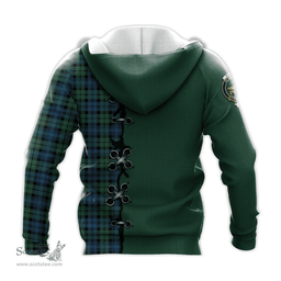 Scottish Campbell Ancient 02 Clan Tartan Hoodie - Lion Rampant And Celtic Thistle Style Scottish Plaid Tartan Plaid