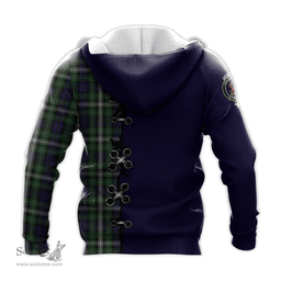 Scottish Farquharson Dress Clan Tartan Hoodie - Lion Rampant And Celtic Thistle Style Scottish Plaid Tartan Plaid