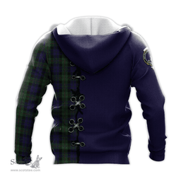 Scottish Gunn Clan Tartan Hoodie - Lion Rampant And Celtic Thistle Style Scottish Plaid Tartan Plaid