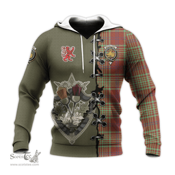 Scottish MacGillivray Hunting Ancient Clan Tartan Hoodie - Lion Rampant And Celtic Thistle Style Scottish Plaid Tartan Plaid