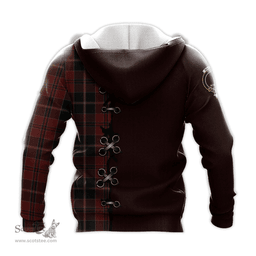 Scottish MacAlister of Skye Clan Tartan Hoodie - Lion Rampant And Celtic Thistle Style Scottish Plaid Tartan Plaid