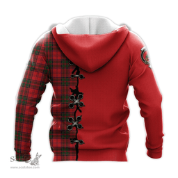 Scottish Grant Modern Clan Tartan Hoodie - Lion Rampant And Celtic Thistle Style Scottish Plaid Tartan Plaid