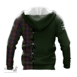Scottish Hargis Clan Tartan Hoodie - Lion Rampant And Celtic Thistle Style Scottish Plaid Tartan Plaid