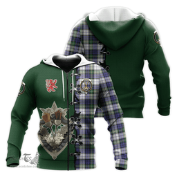 Scottish Gordon Dress Modern Clan Tartan Hoodie - Lion Rampant And Celtic Thistle Style Scottish Plaid Tartan Plaid