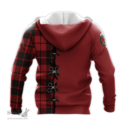 Scottish Hogg Clan Tartan Hoodie - Lion Rampant And Celtic Thistle Style Scottish Plaid Tartan Plaid