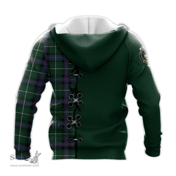Scottish MacDonald of the Isles Hunting Modern Clan Tartan Hoodie - Lion Rampant And Celtic Thistle Style Scottish Plaid Tartan Plaid
