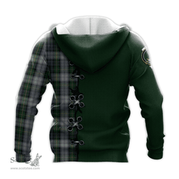 Scottish Gordon Dress Clan Tartan Hoodie - Lion Rampant And Celtic Thistle Style Scottish Plaid Tartan Plaid