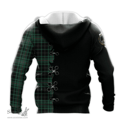 Scottish MacAulay Hunting Ancient Clan Tartan Hoodie - Lion Rampant And Celtic Thistle Style Scottish Plaid Tartan Plaid