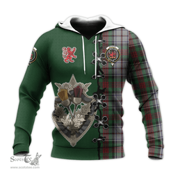 Scottish MacDuff Dress Clan Tartan Hoodie - Lion Rampant And Celtic Thistle Style Scottish Plaid Tartan Plaid