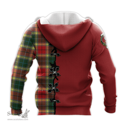 Scottish Gibsone (Gibson - Gibbs) Clan Tartan Hoodie - Lion Rampant And Celtic Thistle Style Scottish Plaid Tartan Plaid