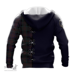 Scottish MacDonald of Clanranald Clan Tartan Hoodie - Lion Rampant And Celtic Thistle Style Scottish Plaid Tartan Plaid