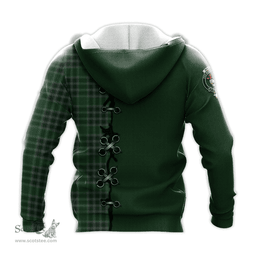 Scottish MacDonald, Lord of the Isles Hunting Clan Tartan Hoodie - Lion Rampant And Celtic Thistle Style Scottish Plaid Tartan Plaid